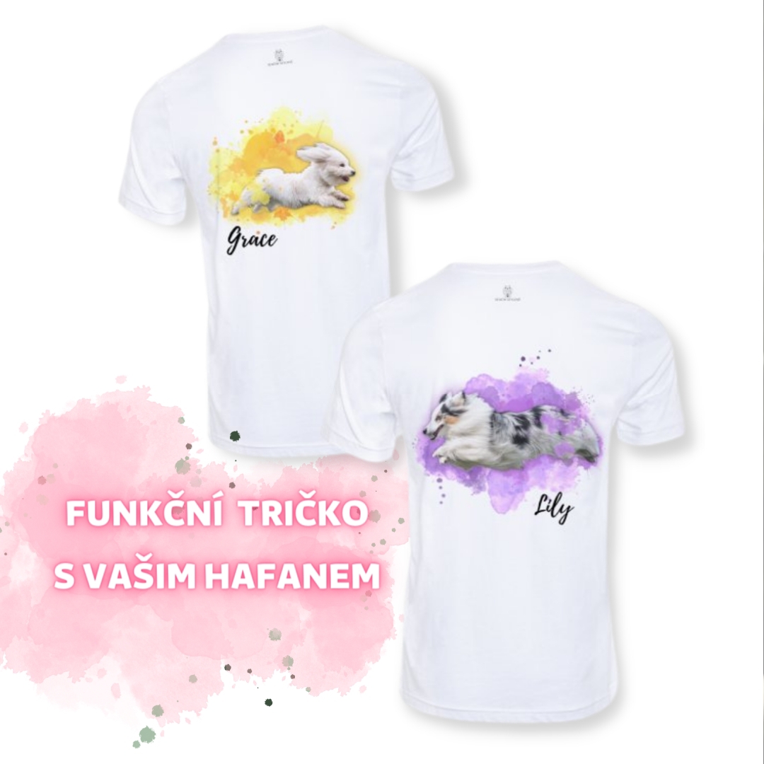 trička se psem vencimstylove